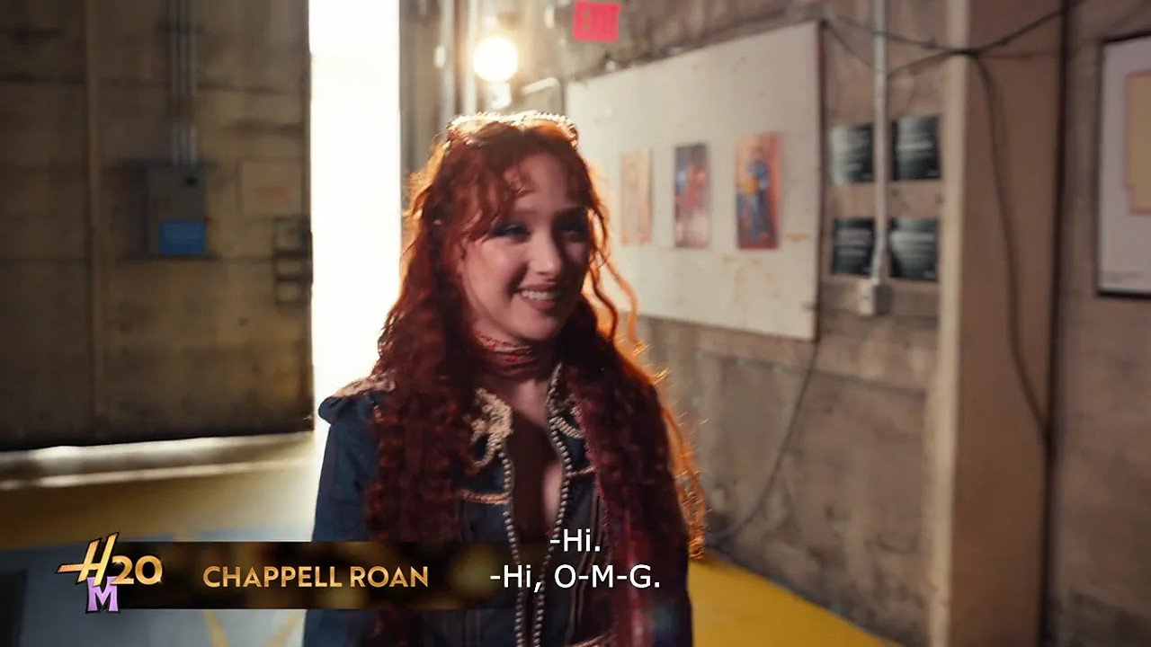 Hannah Montana 20th Anniversary Special backdrop