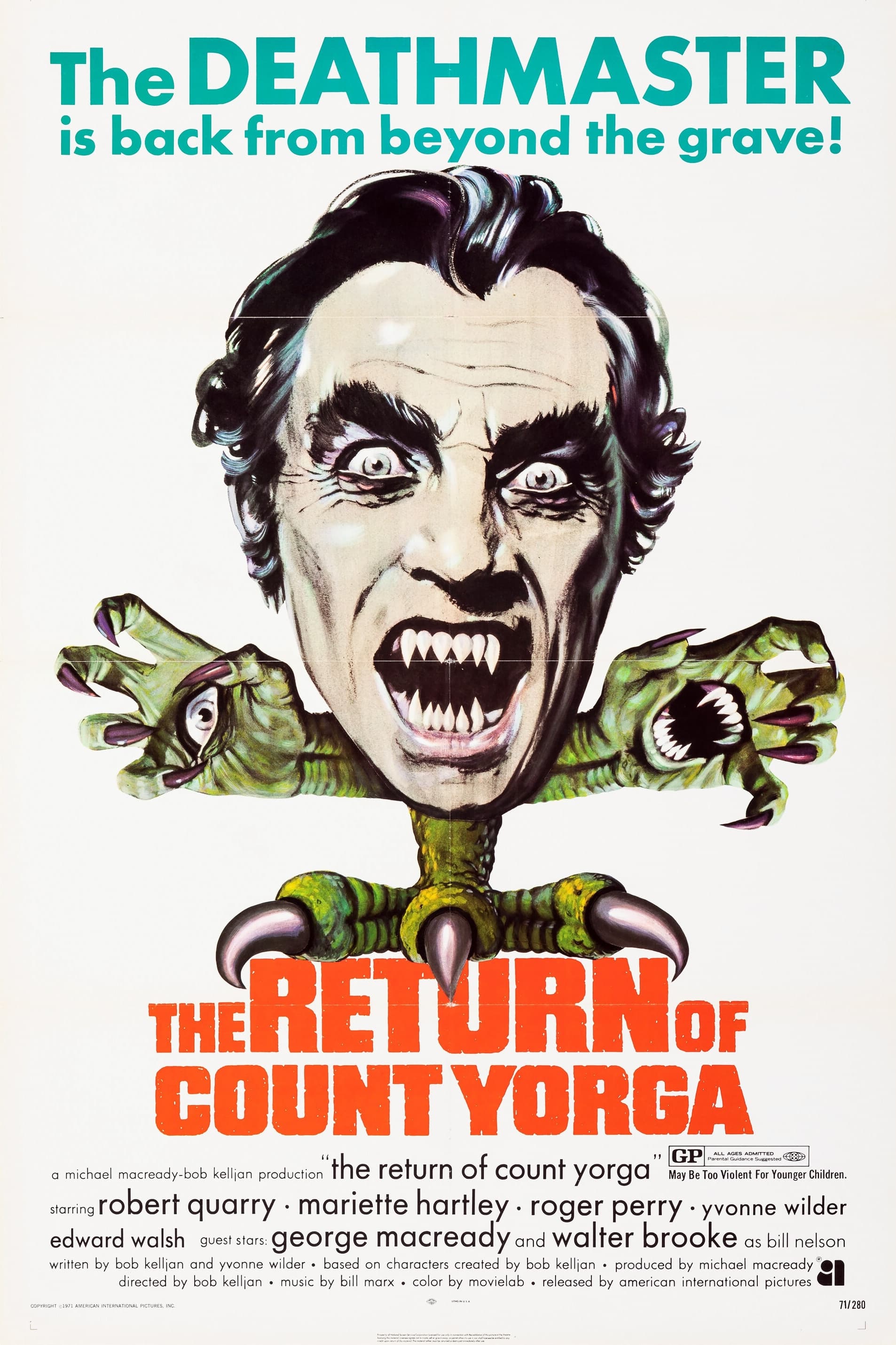 The Return of Count Yorga streaming