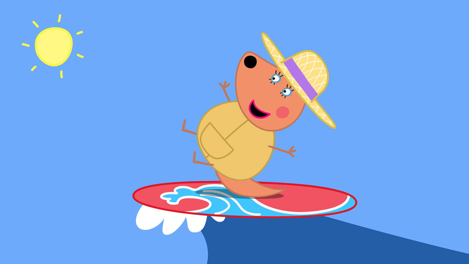 Peppa Pig Season 5 :Episode 20  Australia Part 2 - Surfing