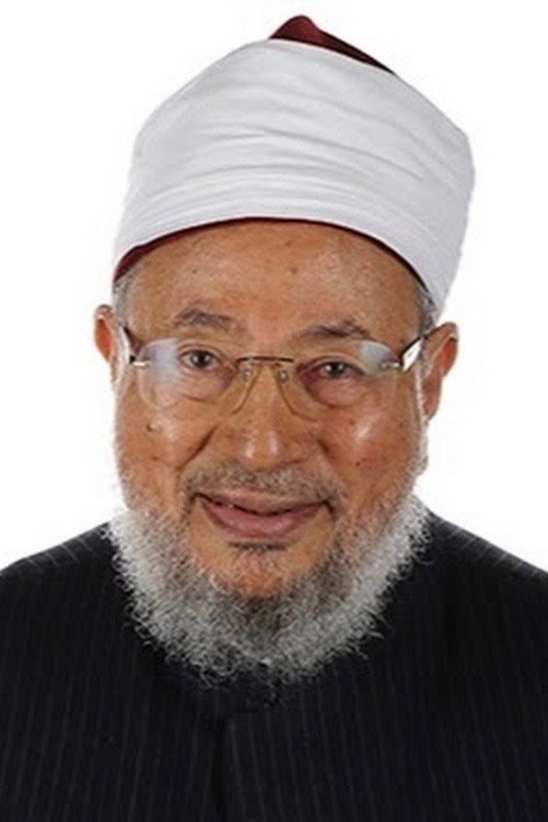 et billede af Yusuf al-Qaradawi