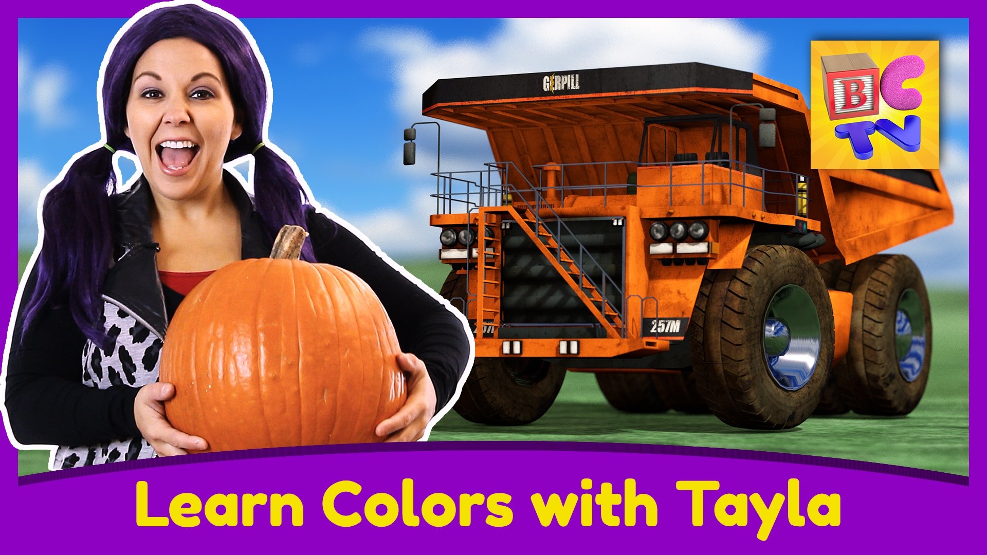 Thumbnail for Learn Colors with Dump Trucks featuring Tea Time with Tayla Season 1 Episode 20