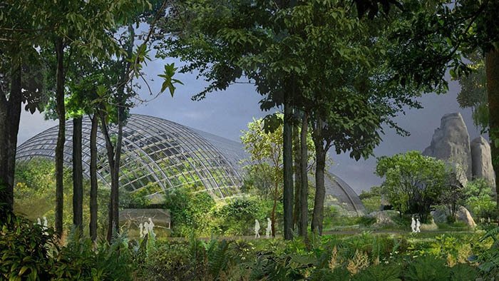 Un zoo à Paris - Le territoire des loups