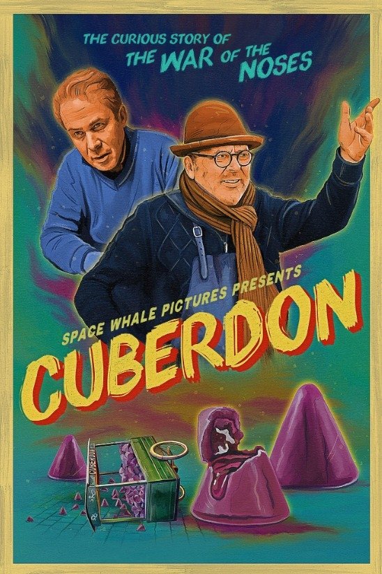 poster movie Cuberdon - The Curious Story of the War of the Noses
