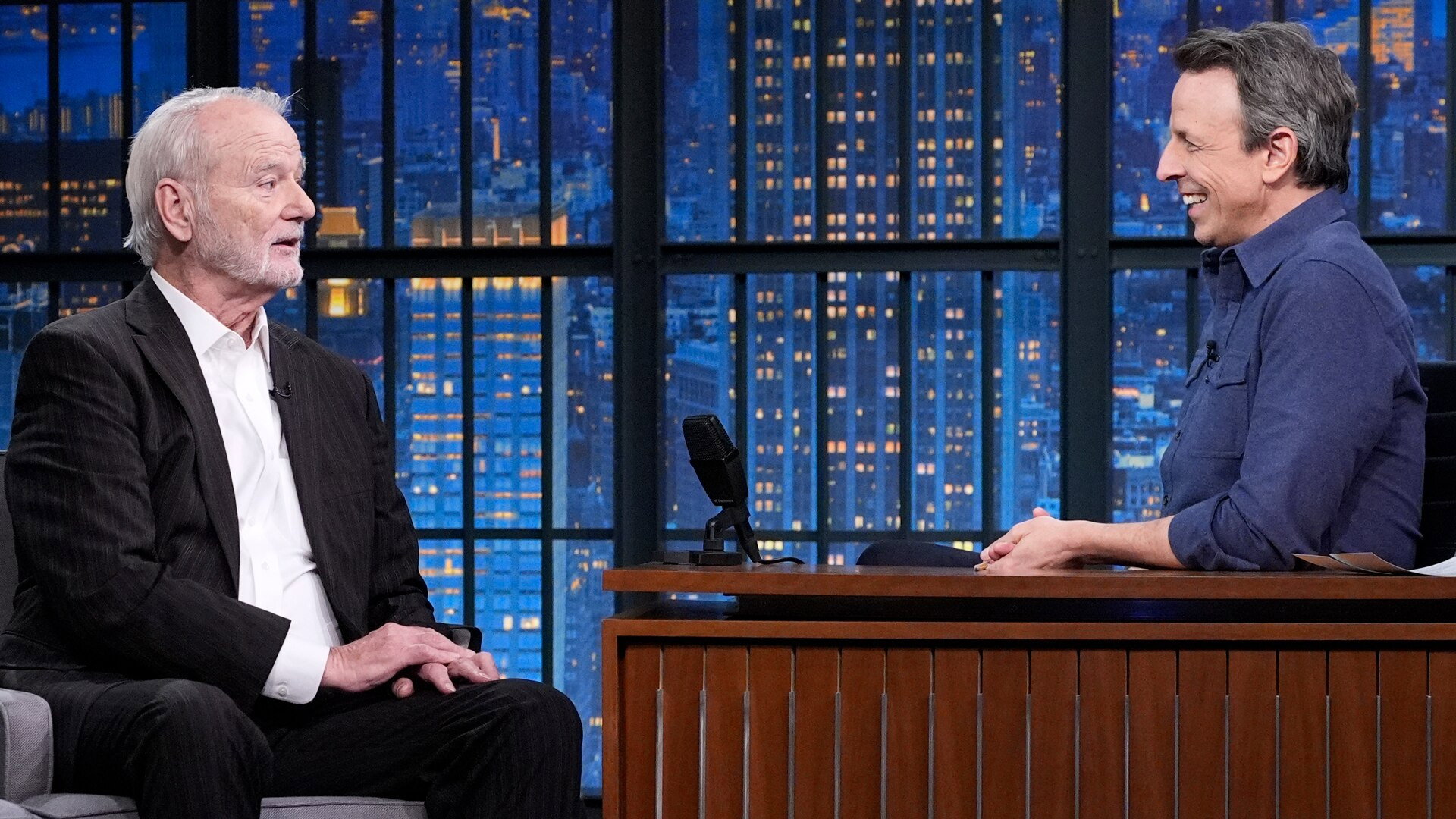 Late Night with Seth Meyers Season 12 :Episode 64  Bill Murray, Mikey Madison, James Anderson