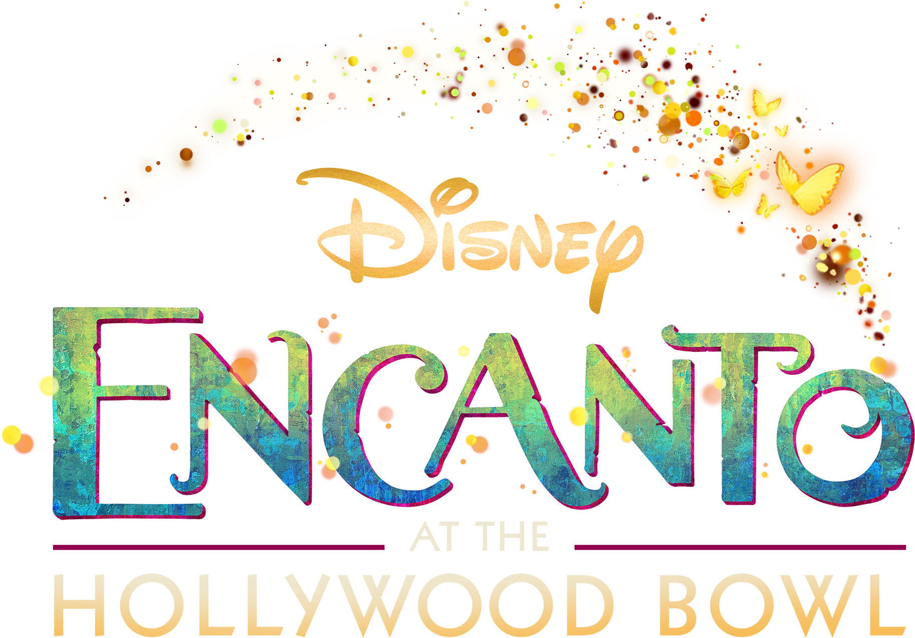 Encanto at the Hollywood Bowl Logo