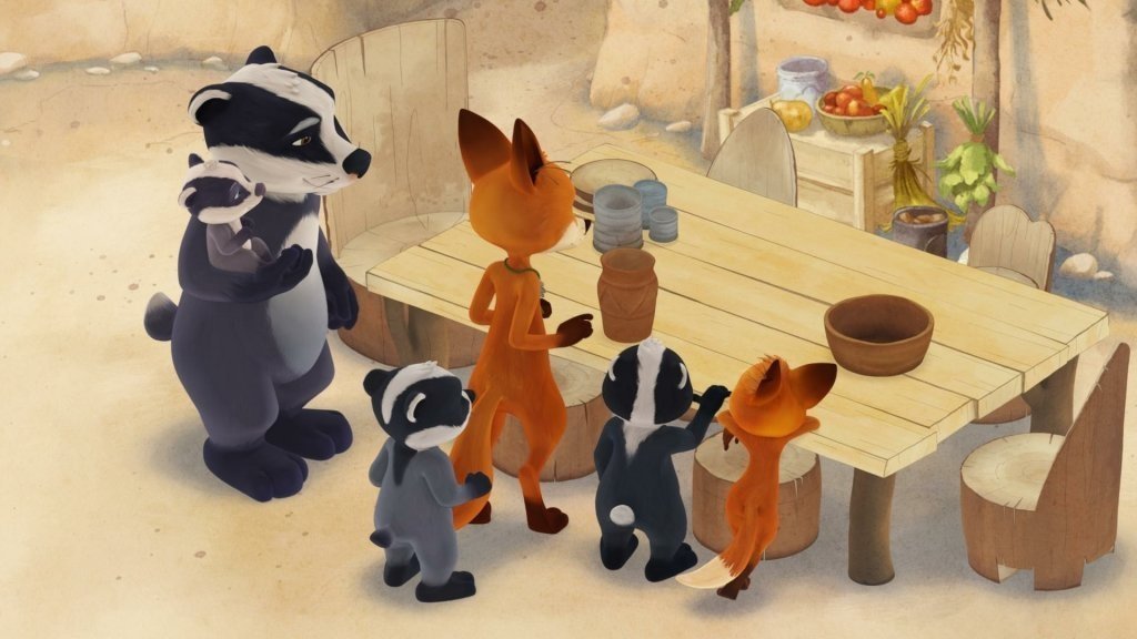 La Famille Blaireau-Renard - Le vase de Marguerite