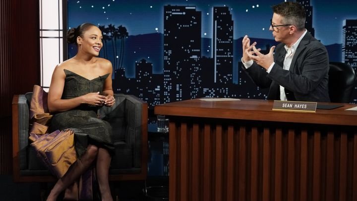 Jimmy Kimmel Live! - Season 20 Episode 134 : Sean Hayes, Patrick Schwarzenegger, Tessa Thompson, Kevin Morby