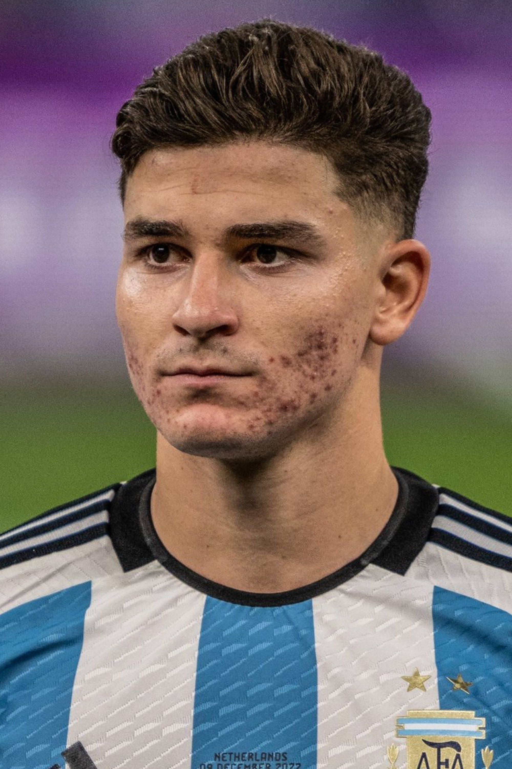 Julián Álvarez's picture in the cast