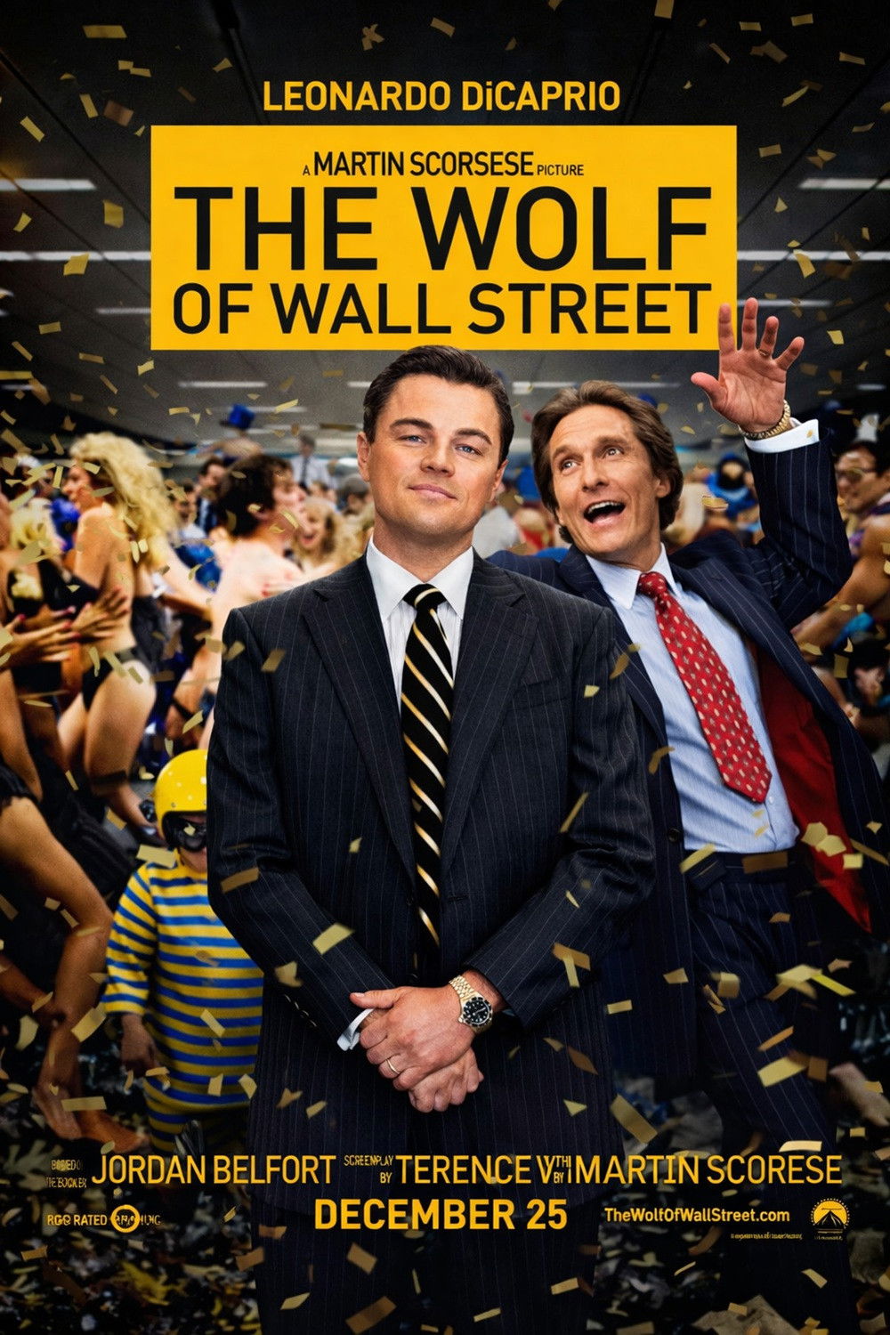 EN - The Wolf Of Wall Street 4K  (2013) DICAPRIO, MATTHEW MCCONAUGHEY, SCORSESE