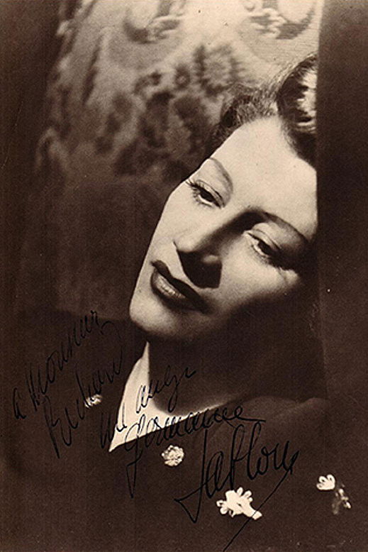 et billede af Germaine Sablon