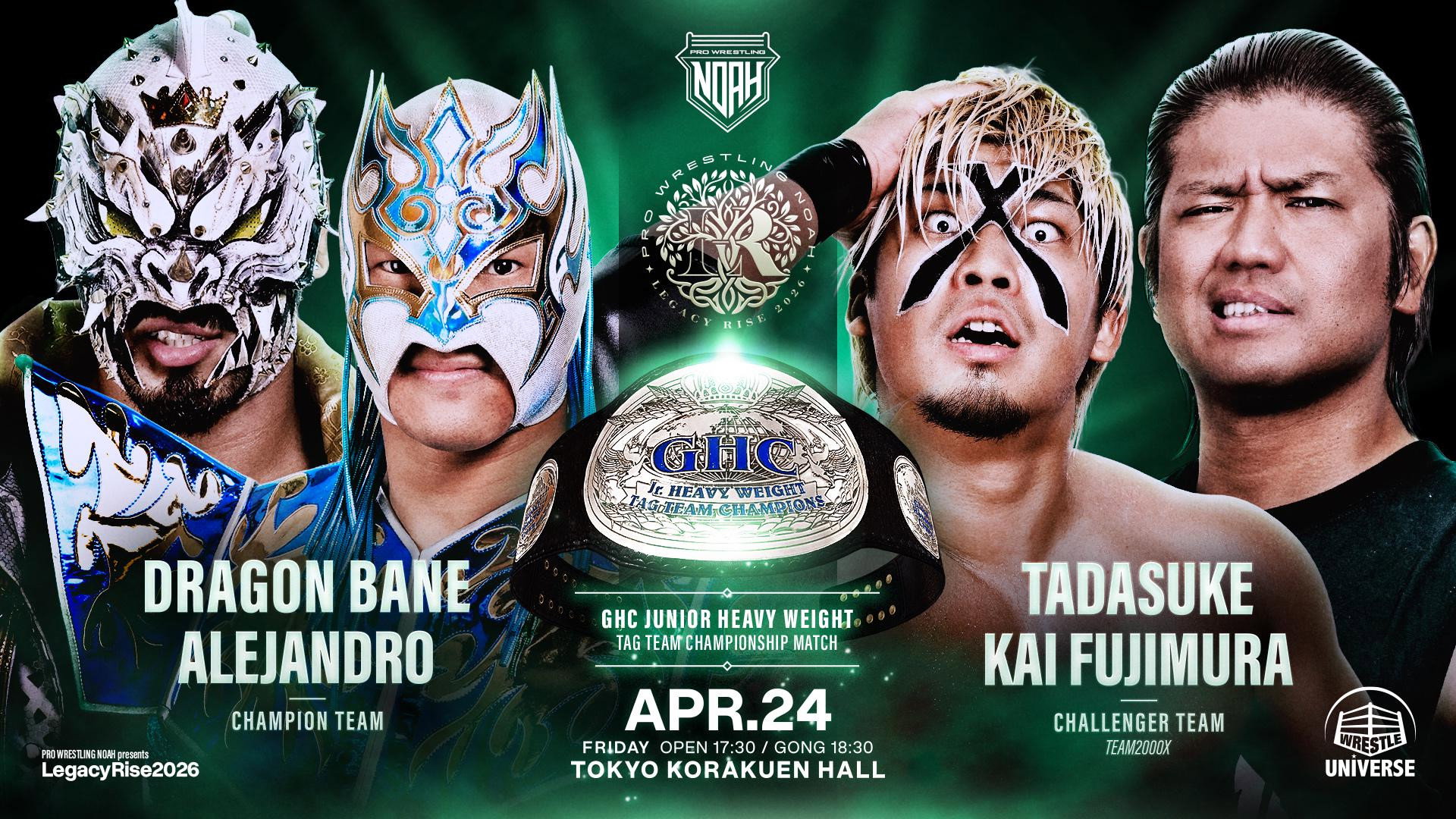 NOAH Legacy Rise 2026