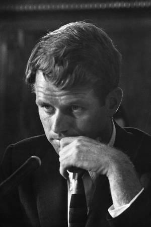 et billede af Robert F. Kennedy
