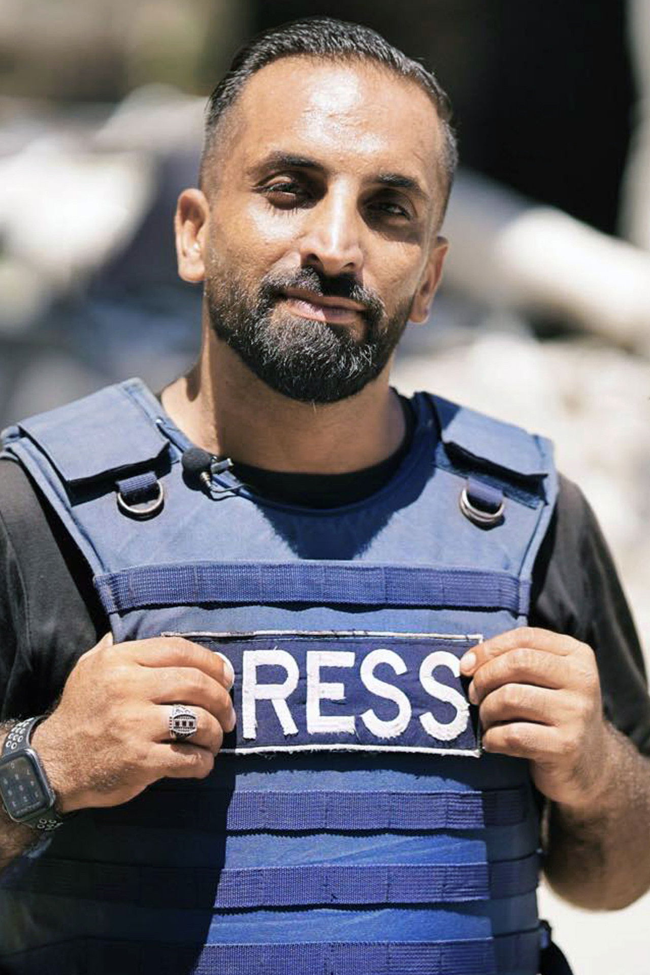 et billede af Mahmoud Abu Salama