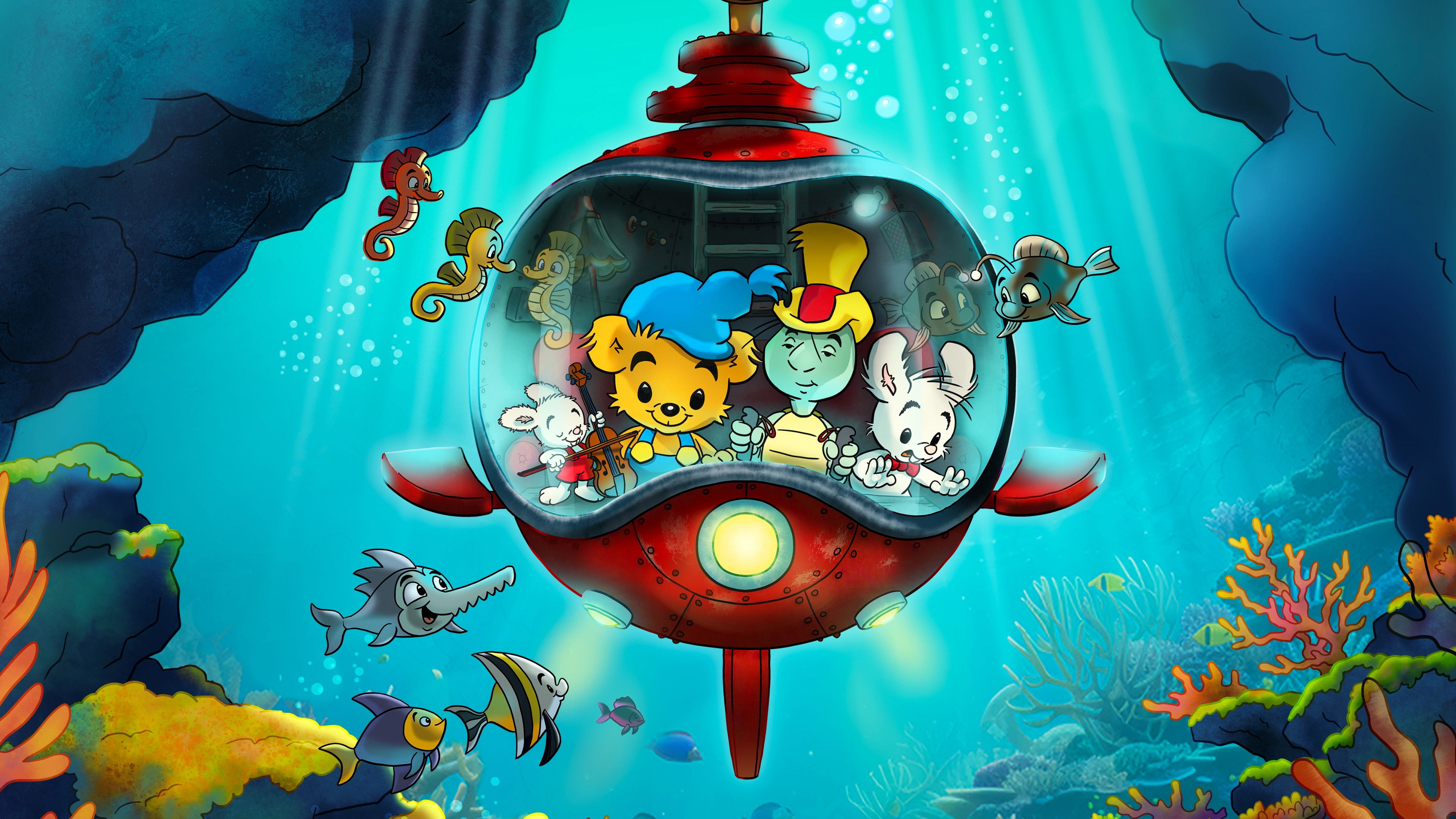 Bamse and the Secret of The Sea backdrop image