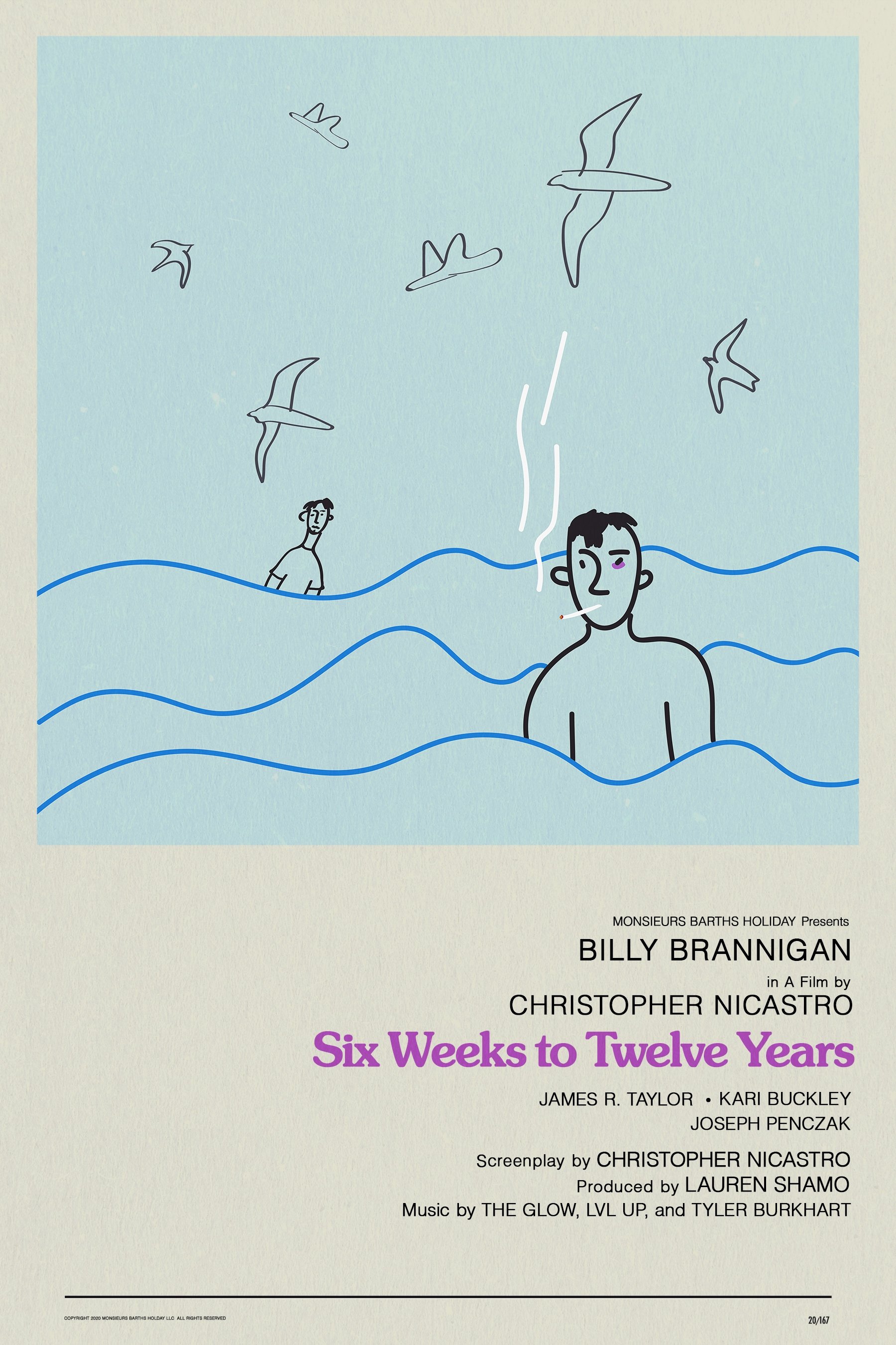 Six Weeks to Twelve Years