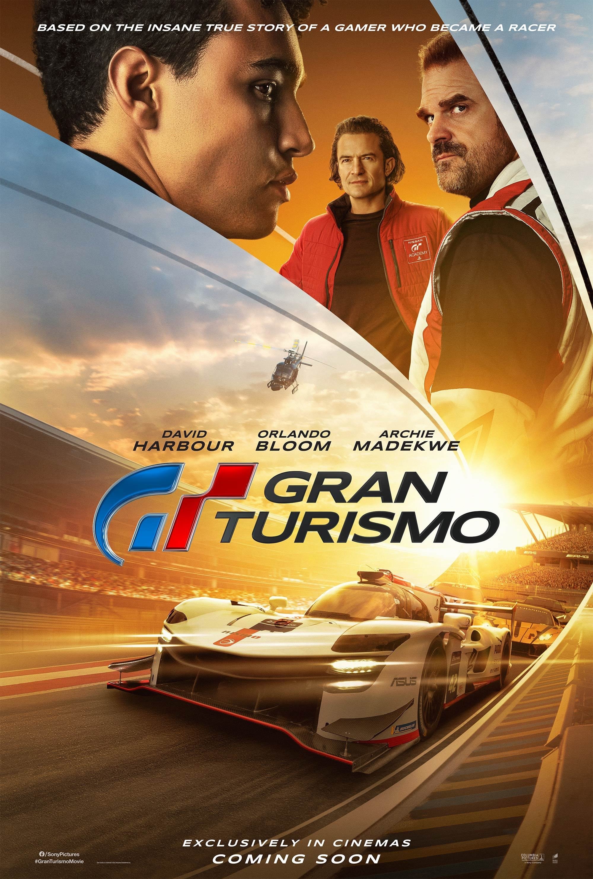 WATCH !! Gran Turismo (2023) FULLMOVIE ONLINE FREE ENGLISH/Dub/SUB Action STREAMINGS Movie Poster