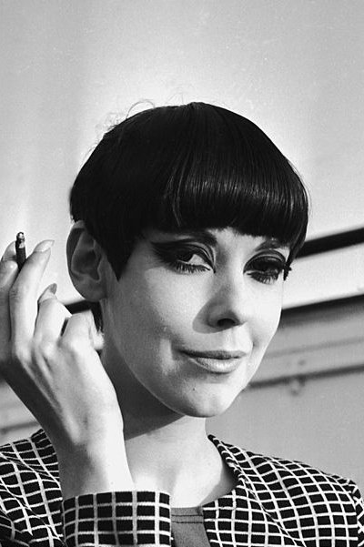 et billede af Peggy Moffitt