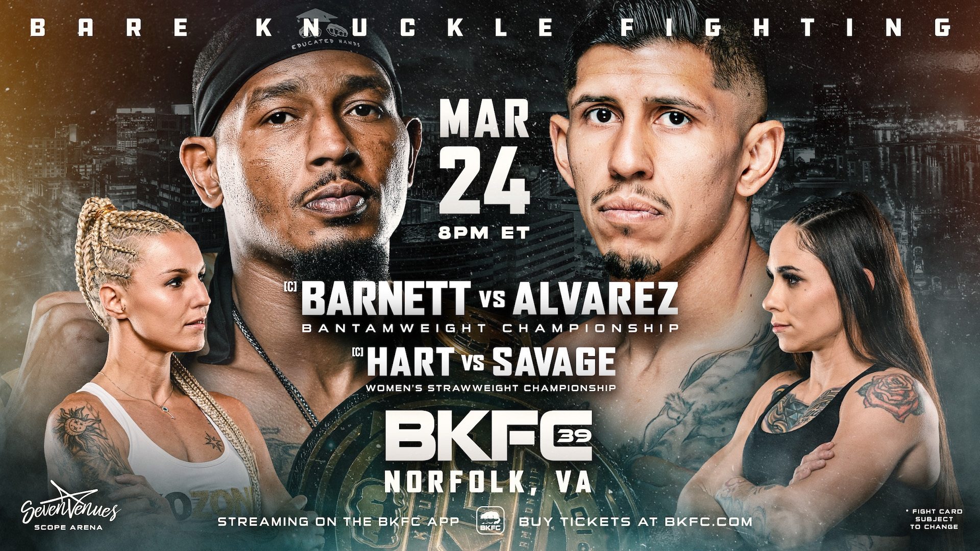 BKFC 39: Barnett vs. Alvarez (2023)