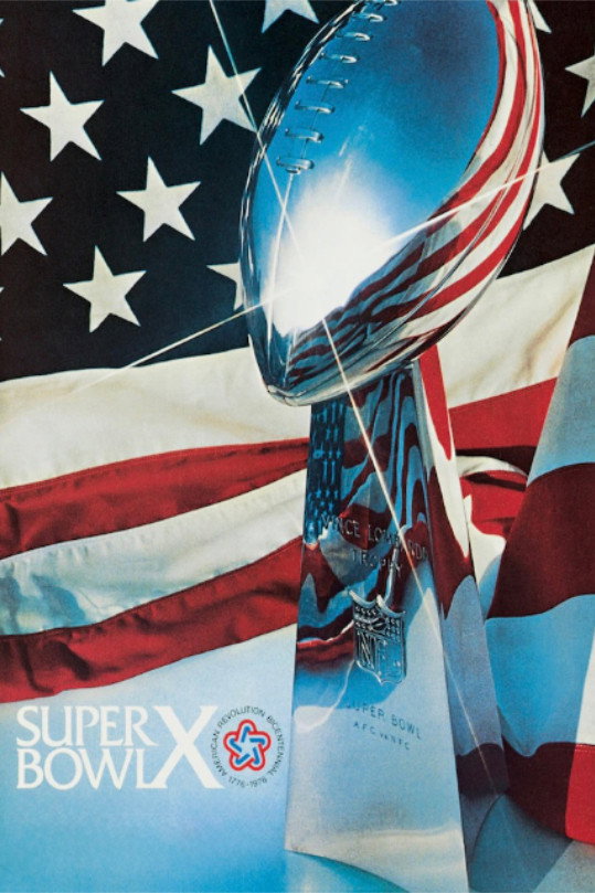 Super Bowl X Poster