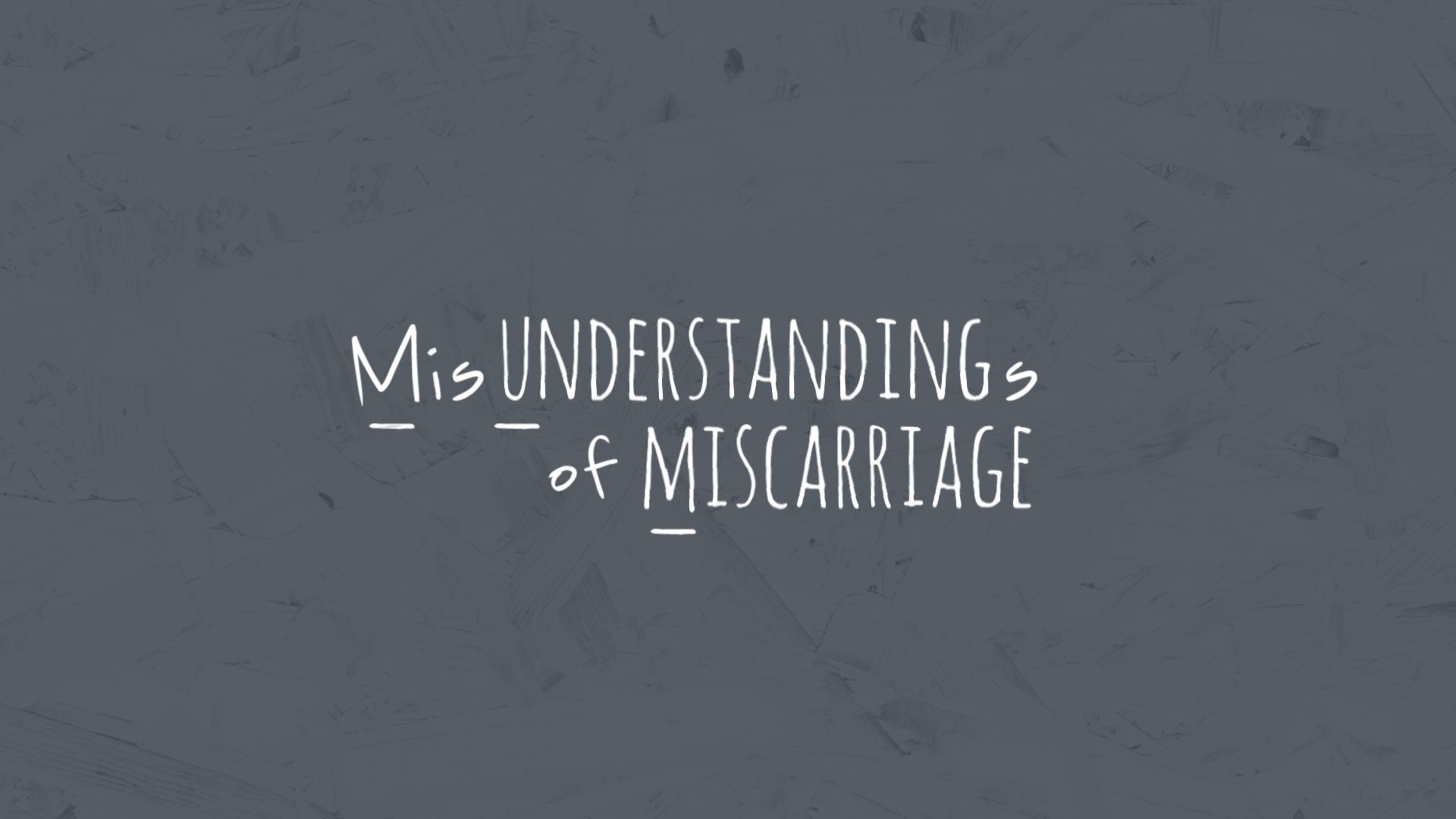 MUM Misunderstandings of Miscarriage (2020)