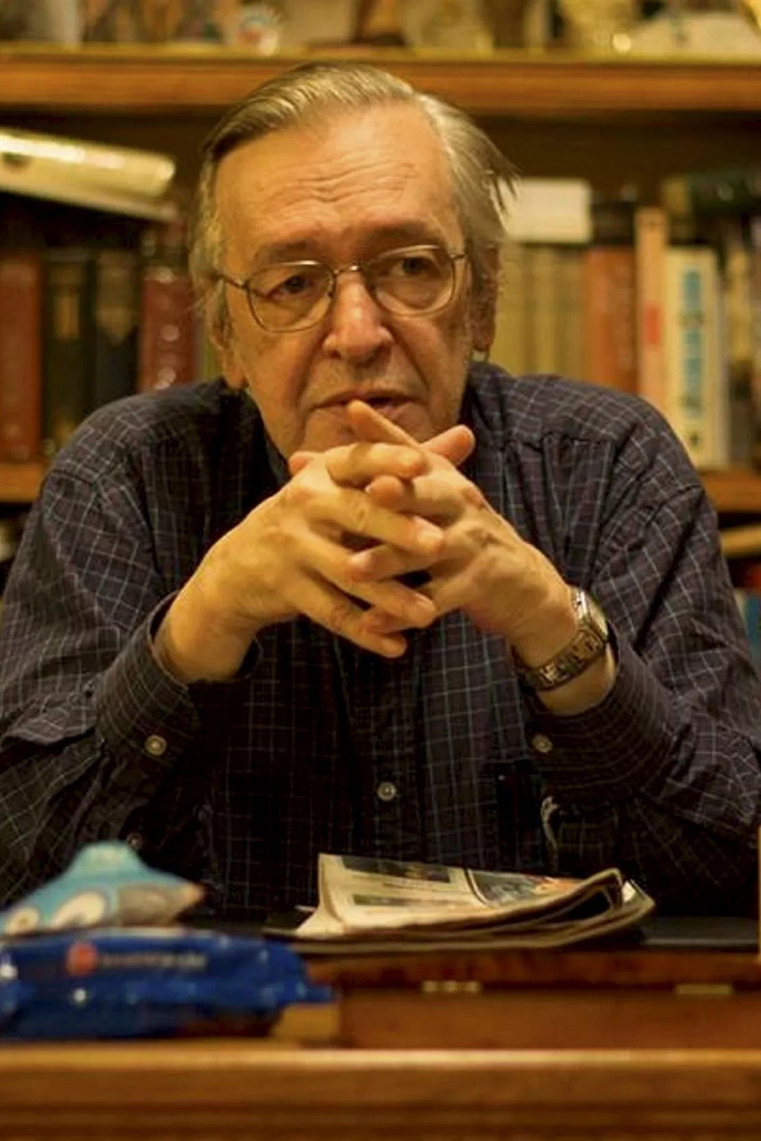 et billede af Olavo de Carvalho