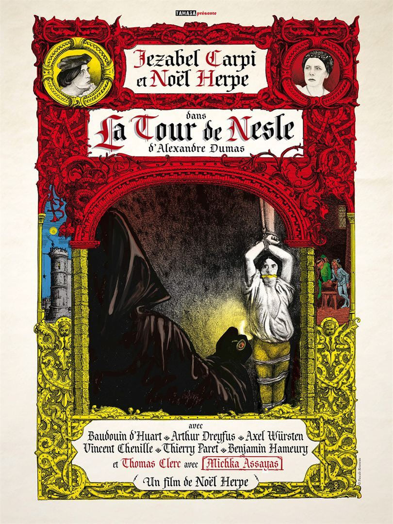 Affiche du film La Tour de Nesle 192528