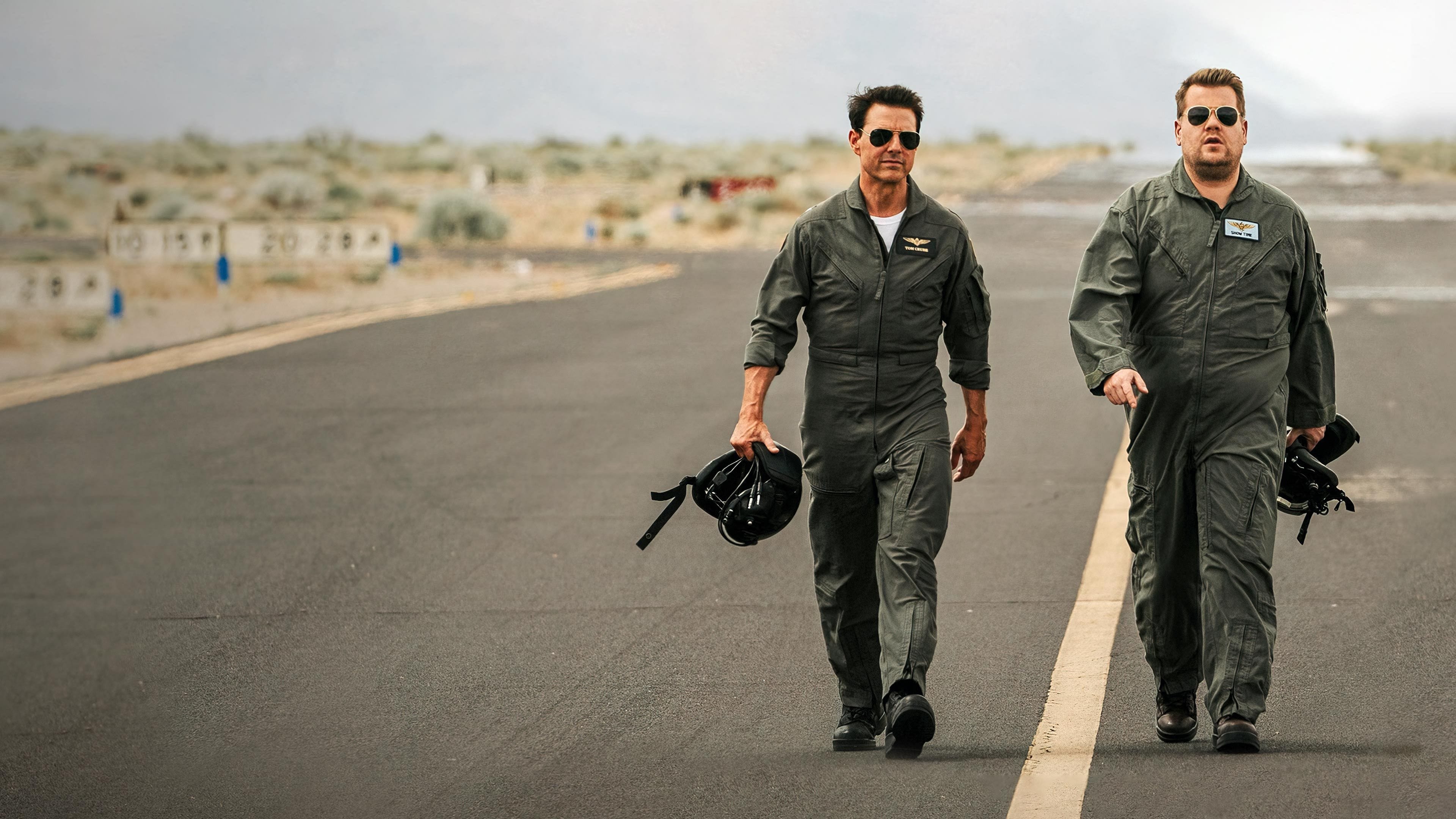 James Corden's Top Gun Training with Tom Cruise (2022)