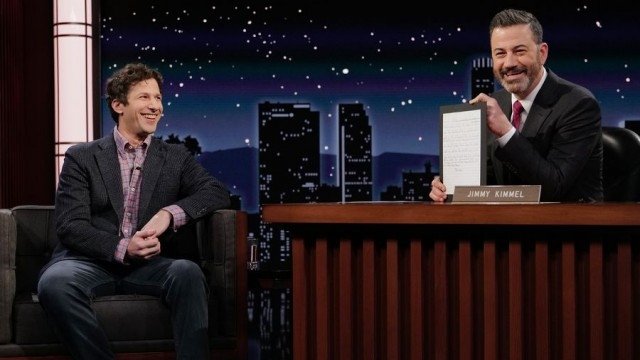 Jimmy Kimmel Live! - Season 21 Episode 83 : Andy Samberg, Lukas Gage, RAYE