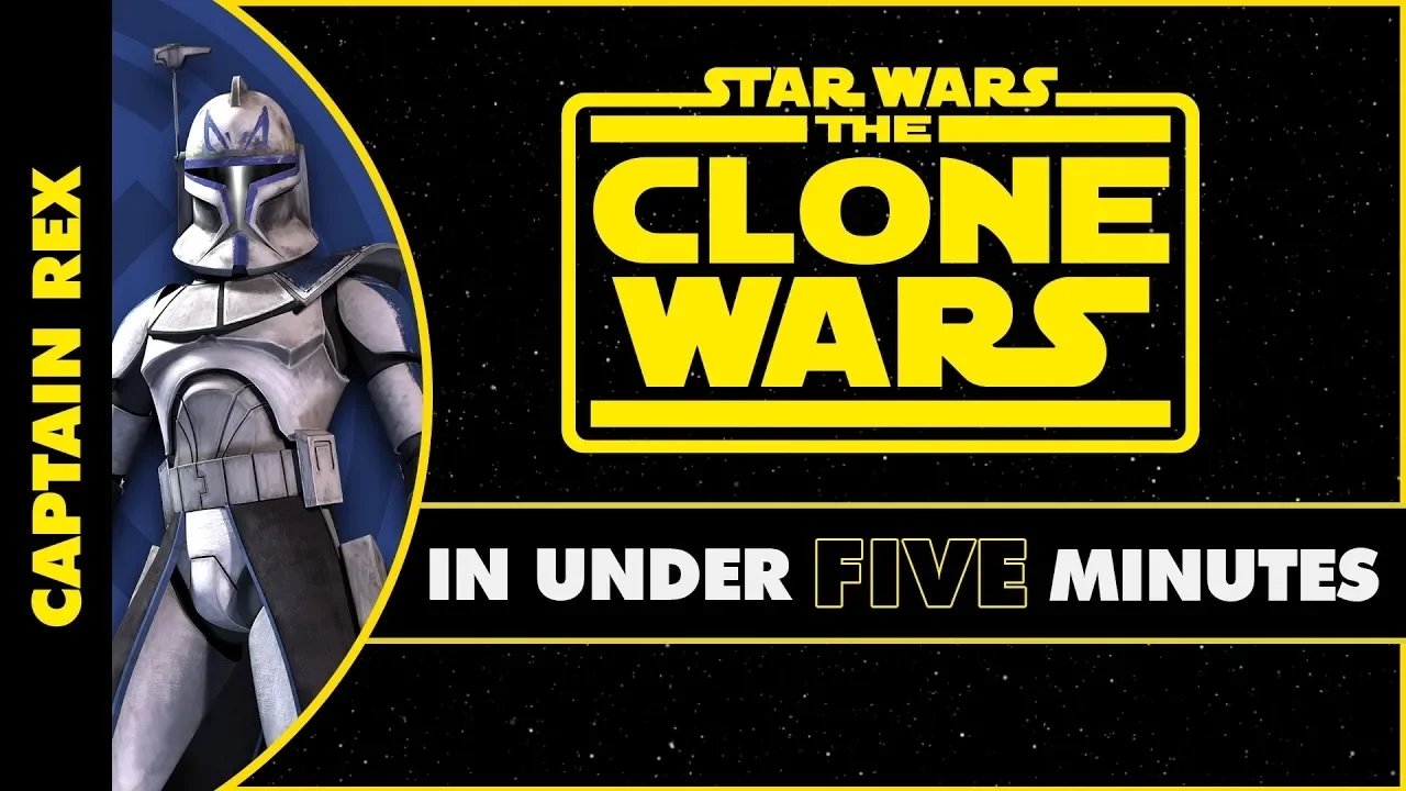 Captain Rex's Journey in Star Wars: The Clone Wars in Under Five Minutes