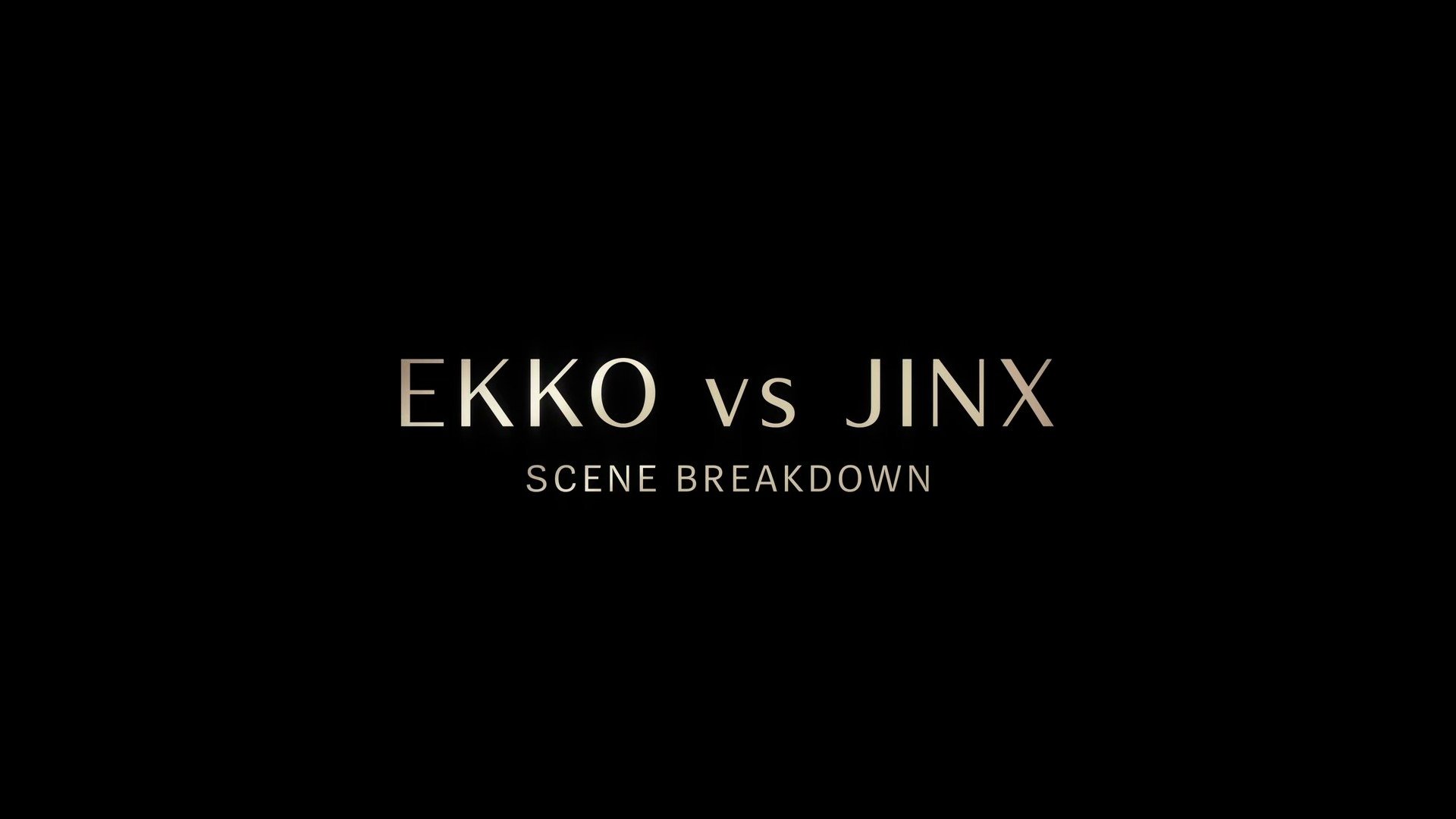 Ekko vs Jinx: Scene Breakdown