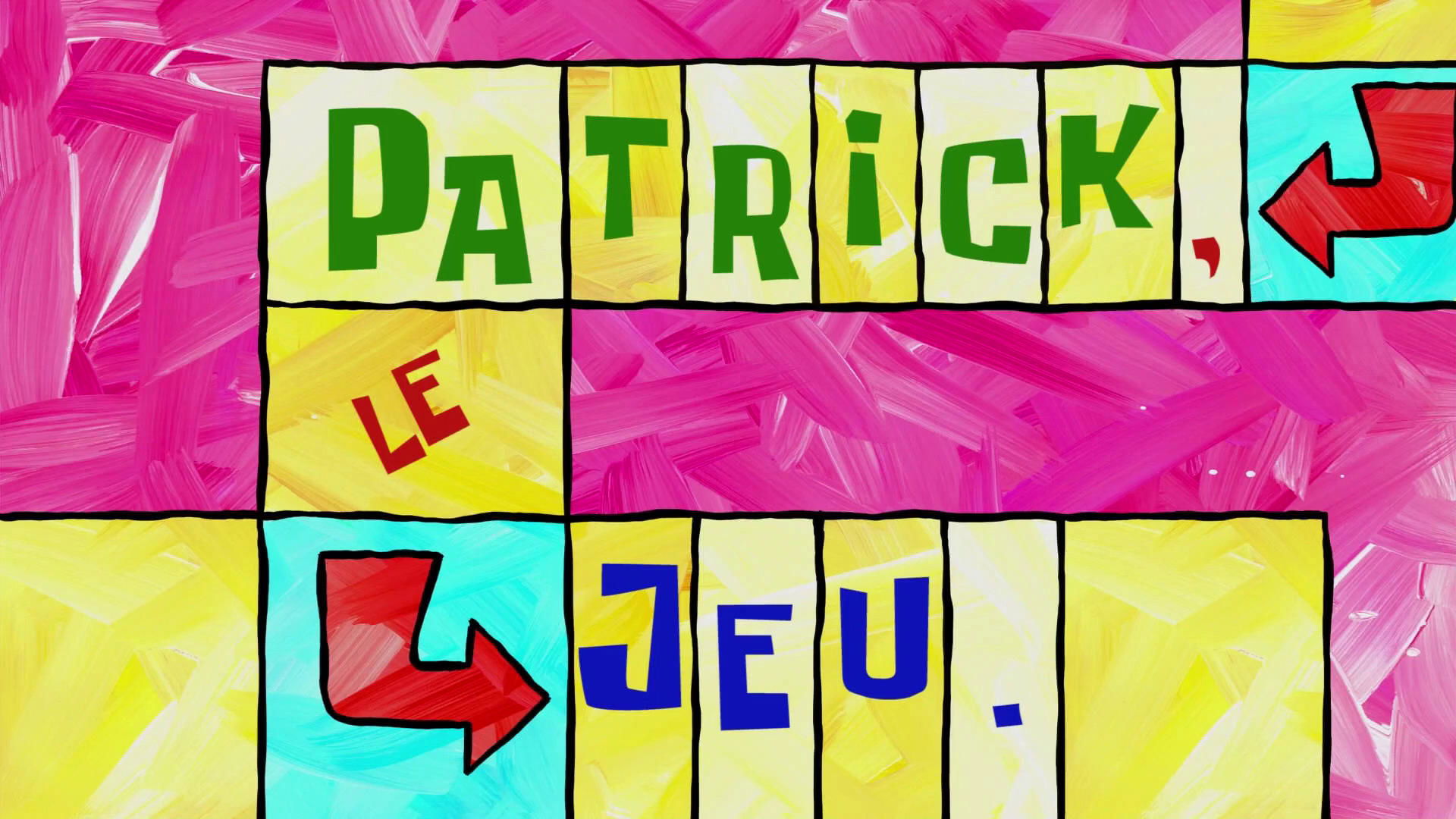 Bob l'éponge - Patrick, le jeu
