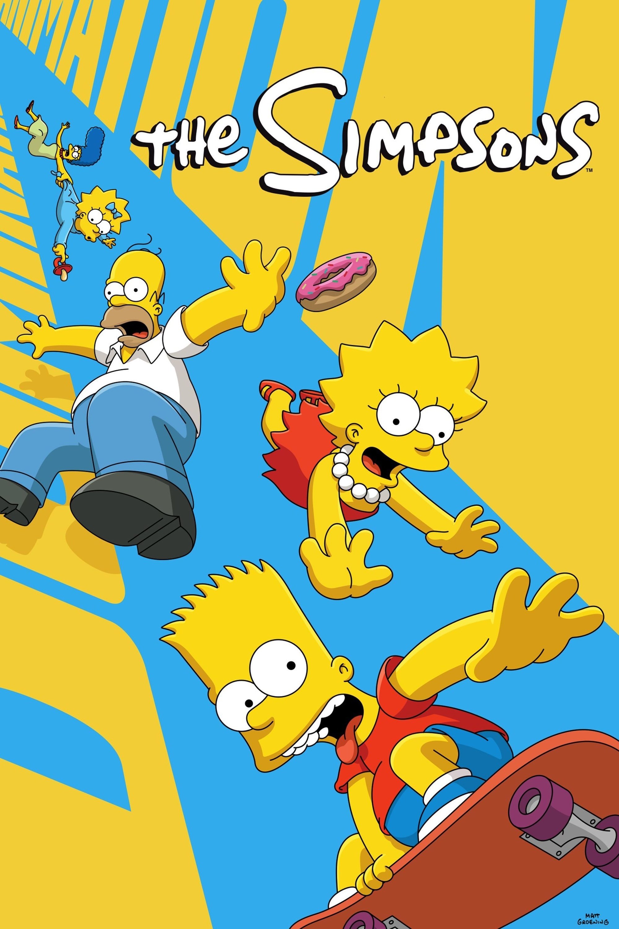 The Simpsons poster cover