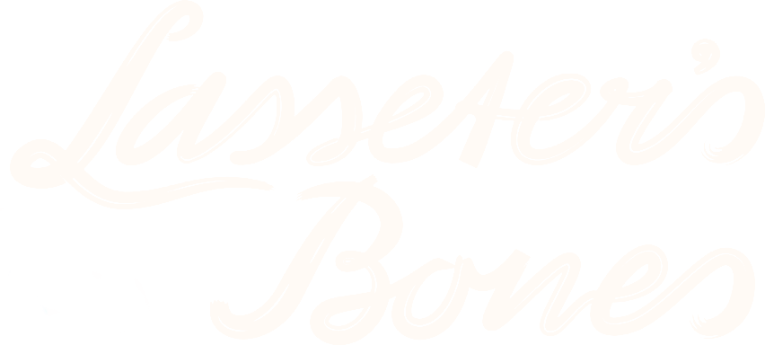 Lasseter's Bones Logo