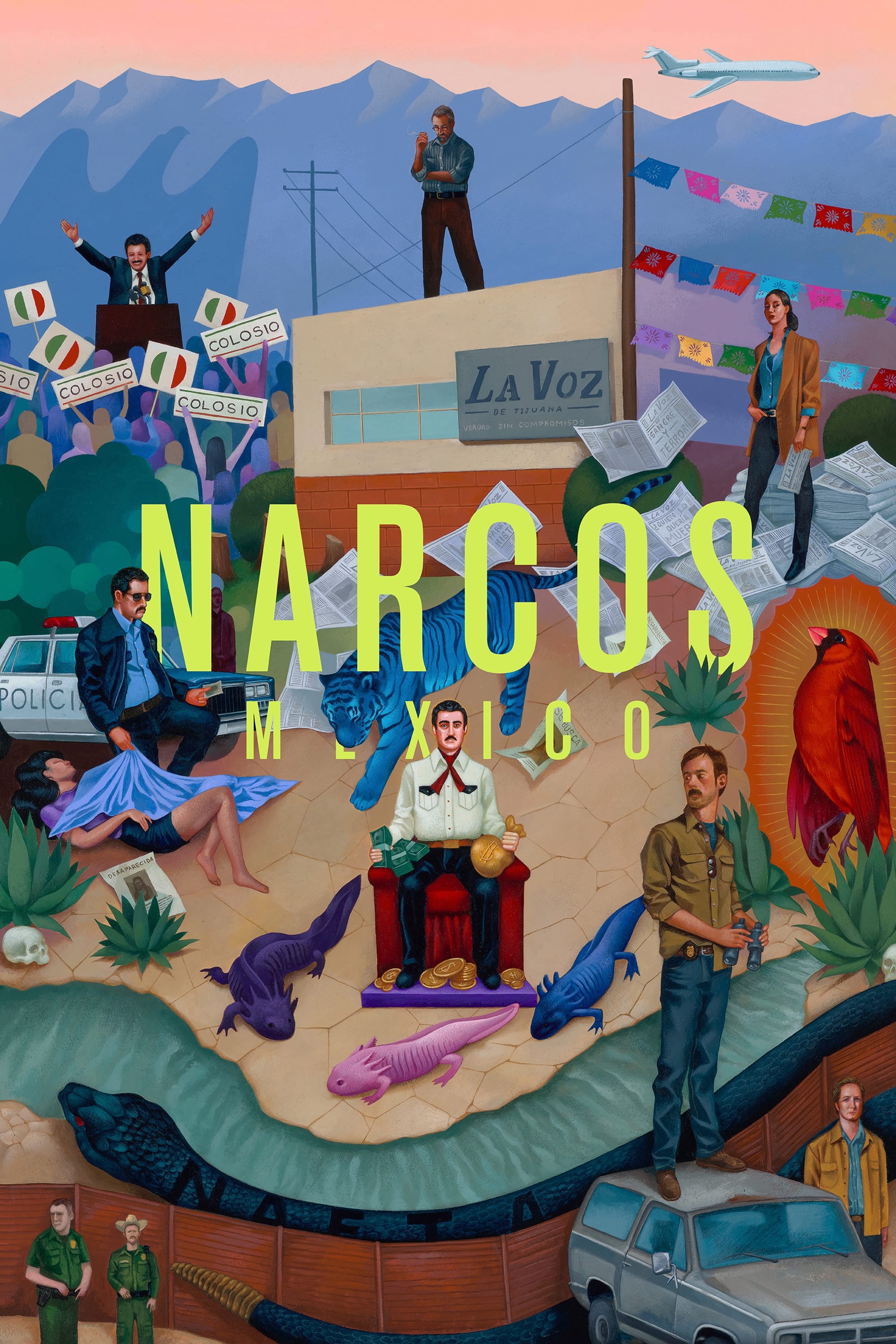 Narcos: Mexico TV Shows About Drug Cartel