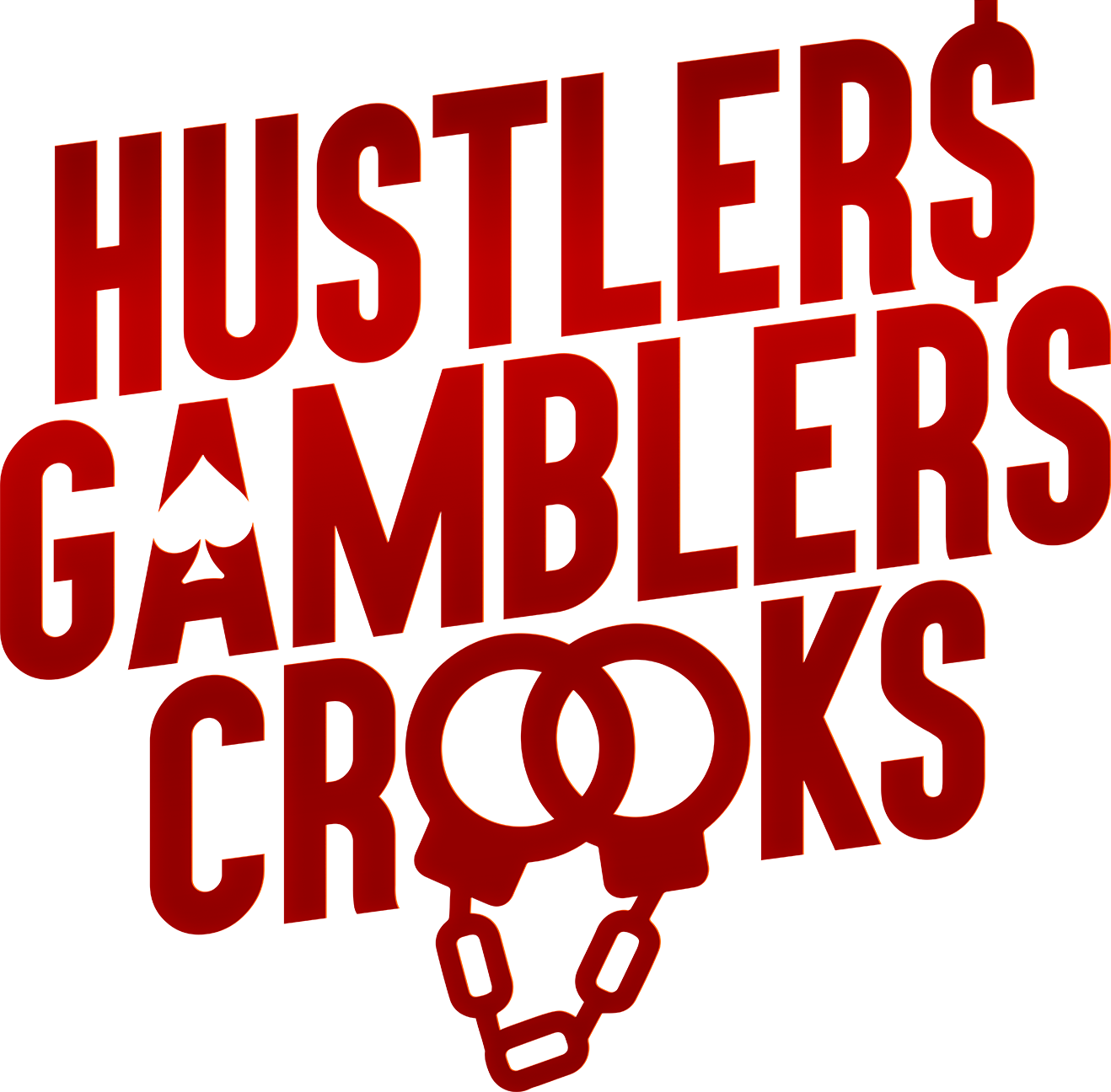 Hustlers Gamblers Crooks Logo