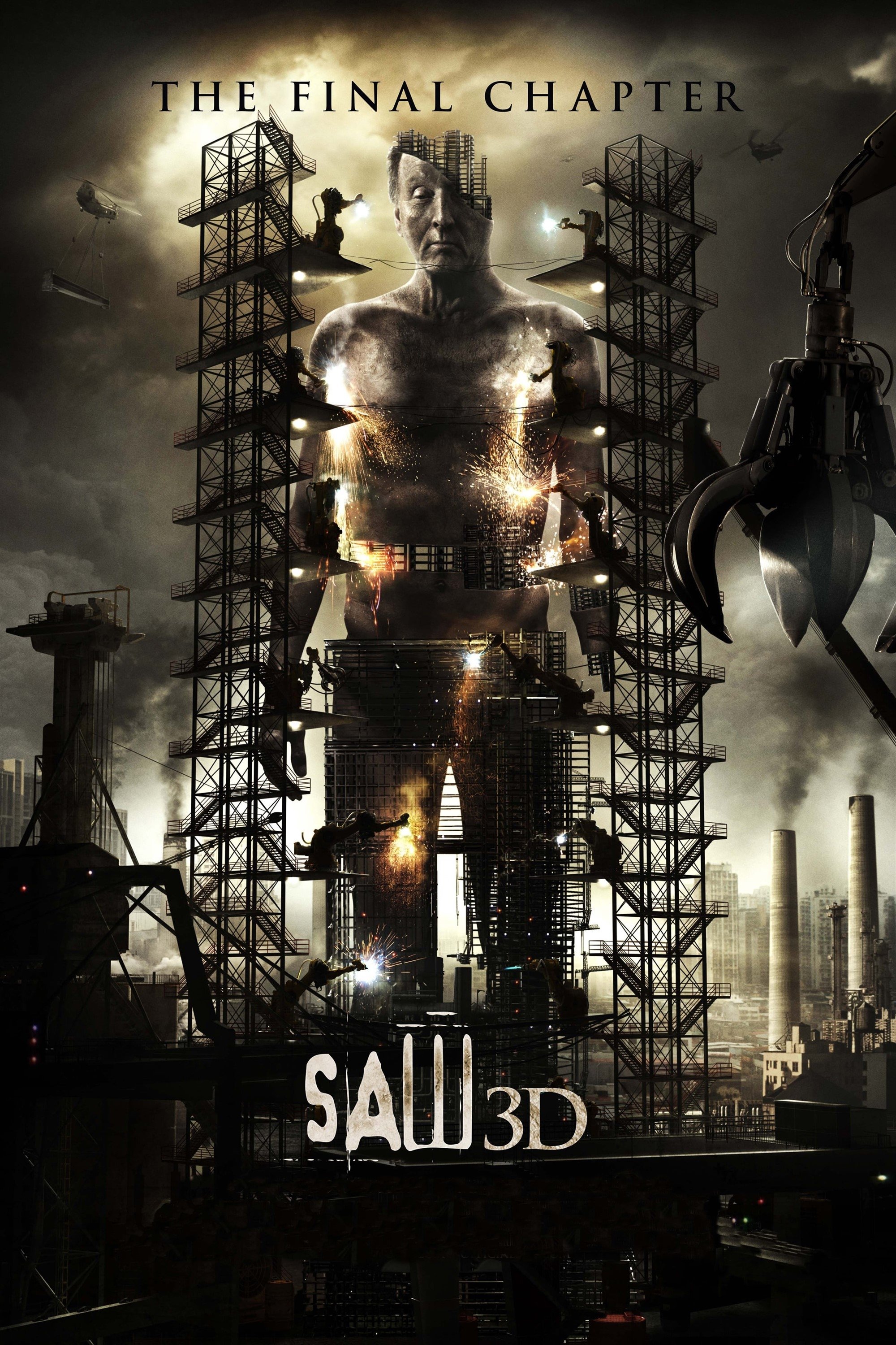 Saw 3D poster image