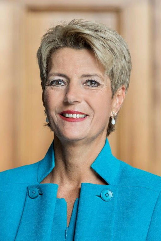 et billede af Karin Keller-Sutter