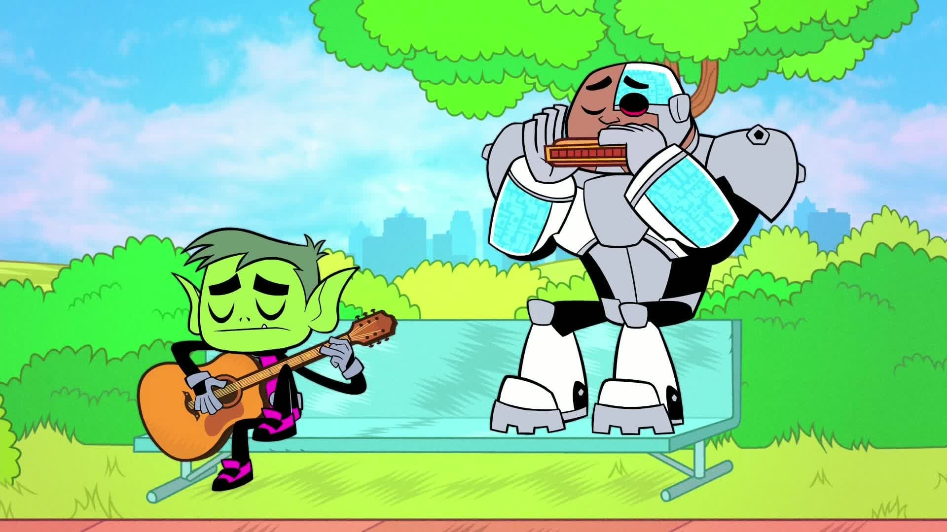 Teen Titans Go! Season 1 :Episode 28  Lazy Sunday