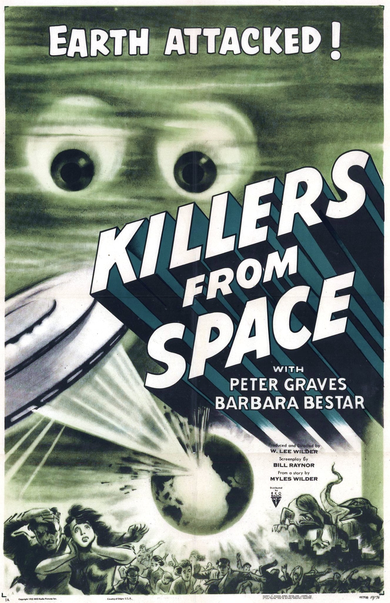 Killers from Space on FREECABLE TV