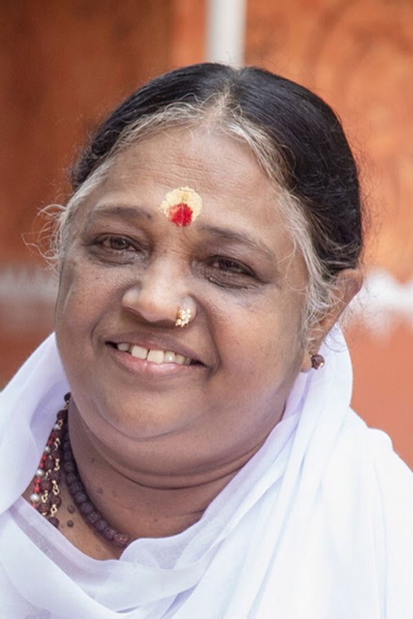 et billede af Mata Amritanandamayi Devi