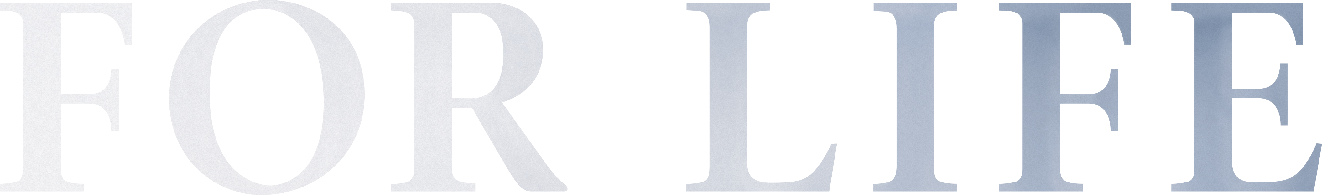 For Life Logo