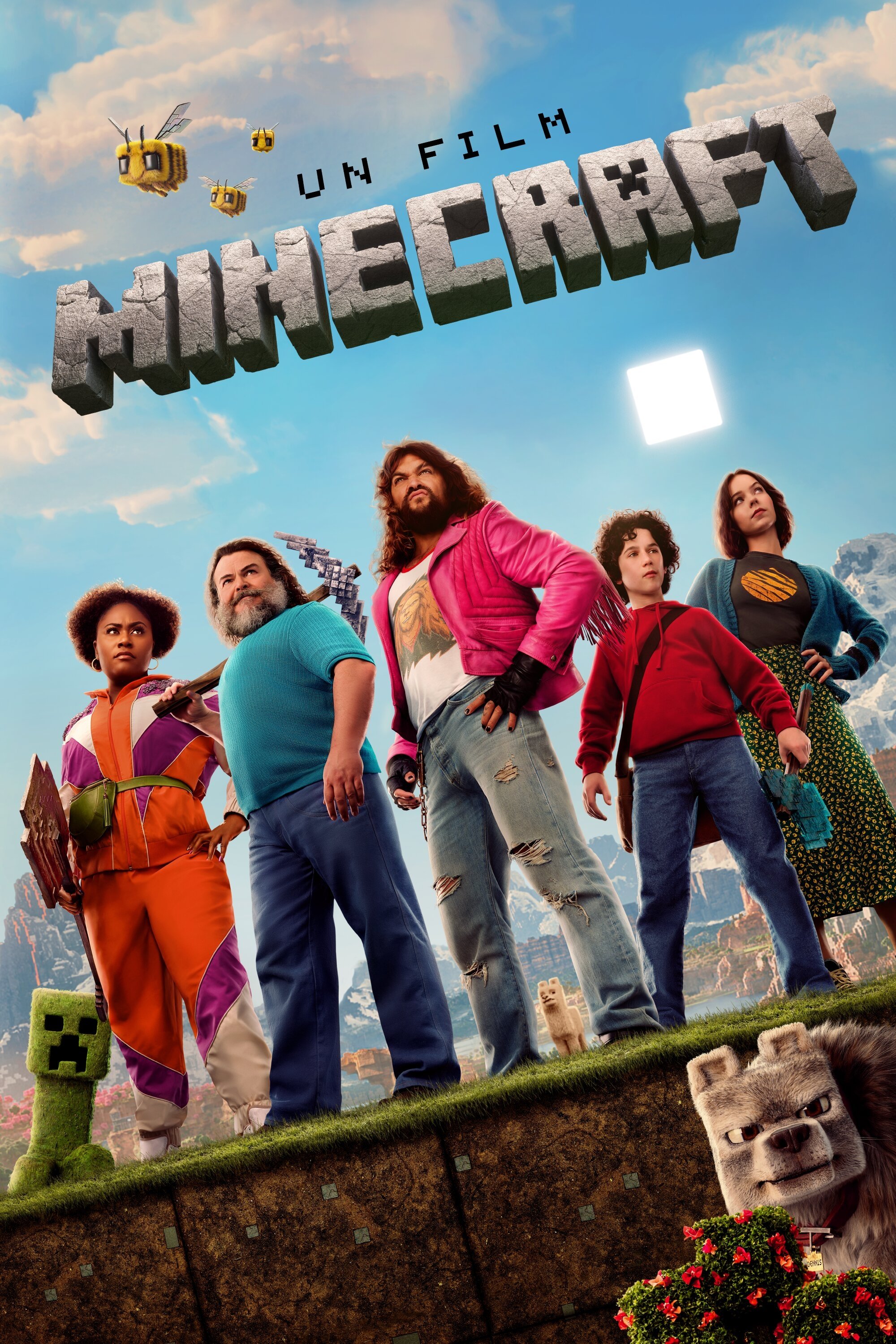 Poster de Minecraft, le film