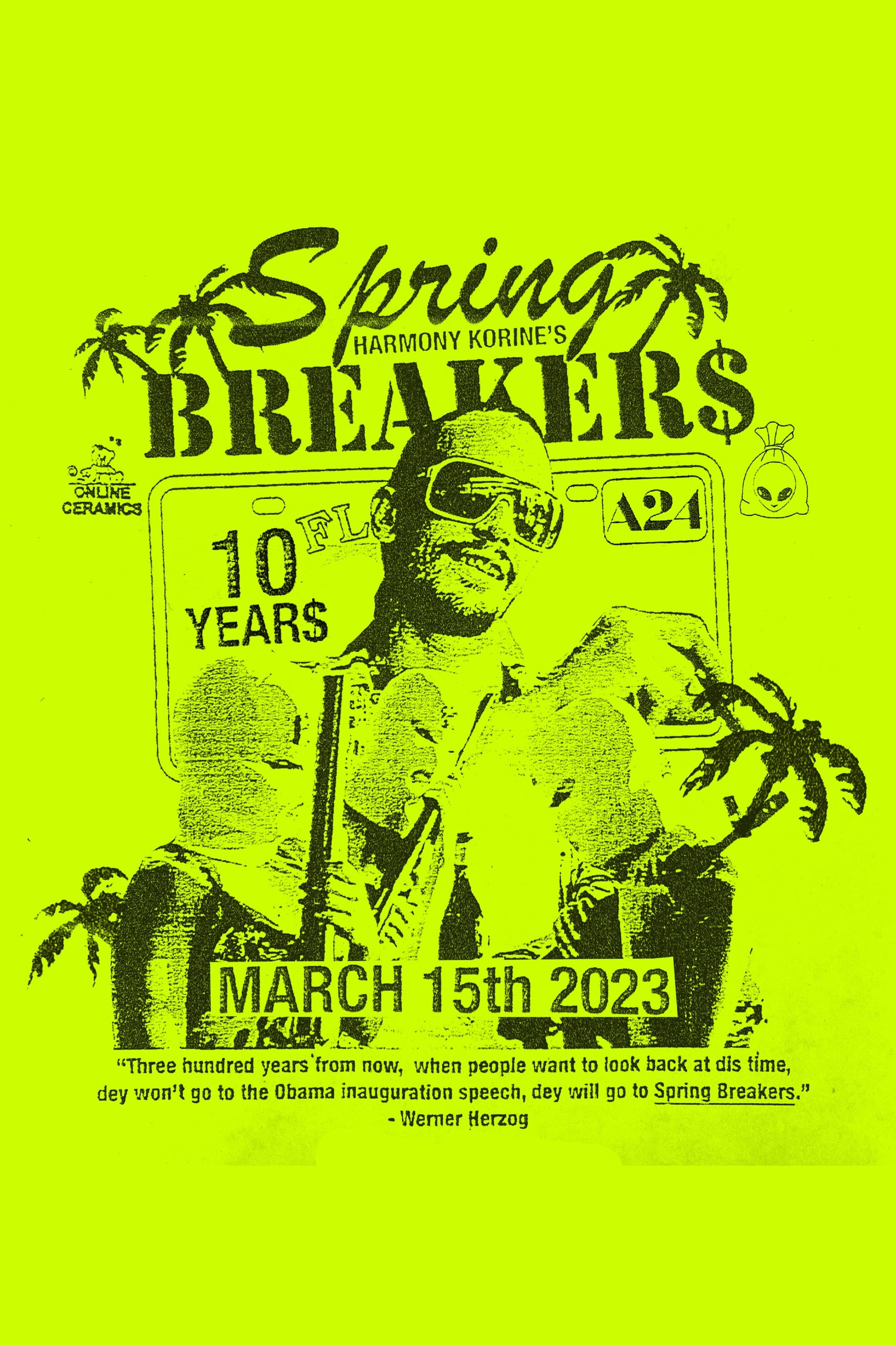 Spring Breakers Movie poster