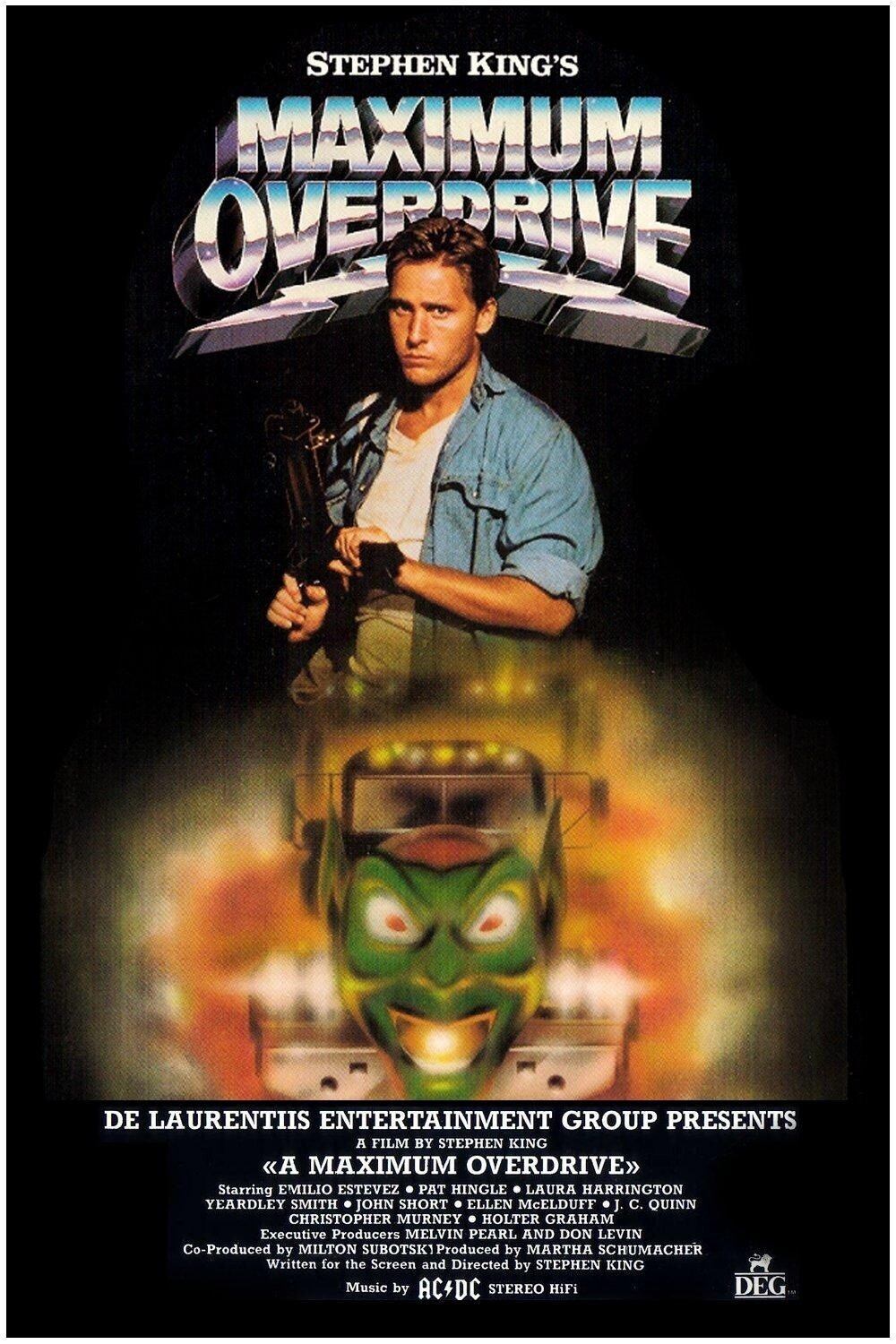 Maximum Overdrive Movie poster