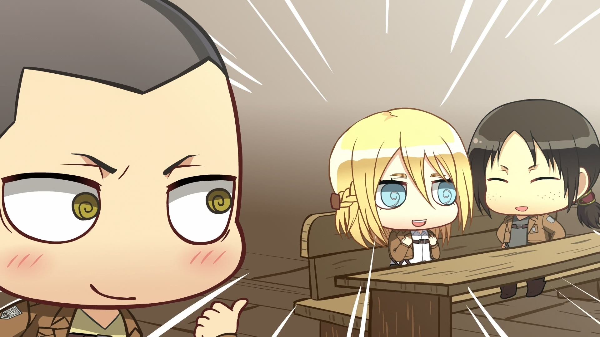 Attack on Titan - Season 0 Episode 10 : Chibi Theatre: Fly, Cadets, Fly!: Day 14 / Day 15 / Day 16