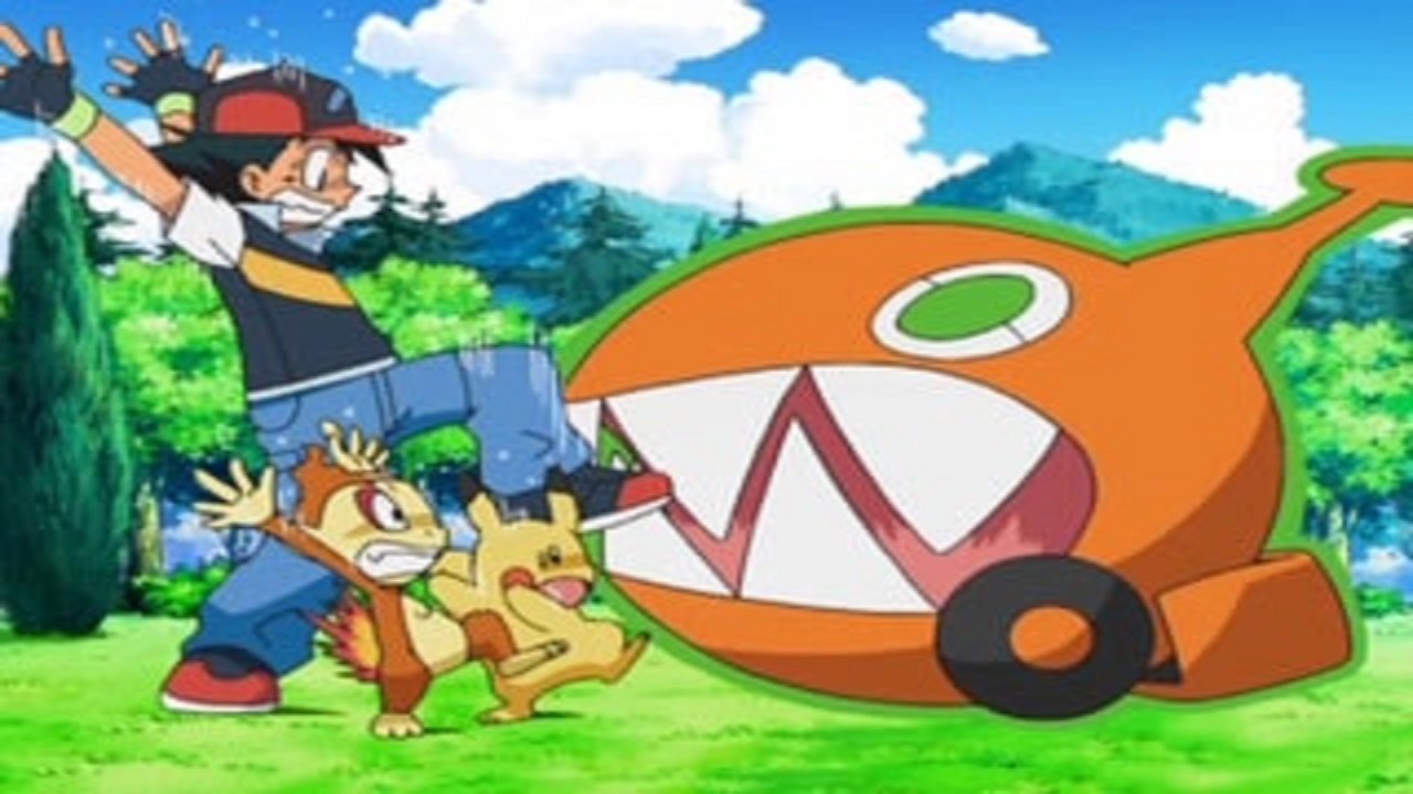 Pokémon Season 12 :Episode 1  Get Your Rotom Running!