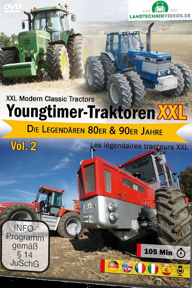 Youngtimer-Traktoren XXL – Die legendären 80er und 90er Jahre! - Vol. 2
