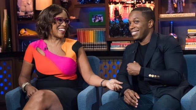 Watch What Happens Live with Andy Cohen Season 14 :Episode 193  Leslie Odom Jr & Gayle King