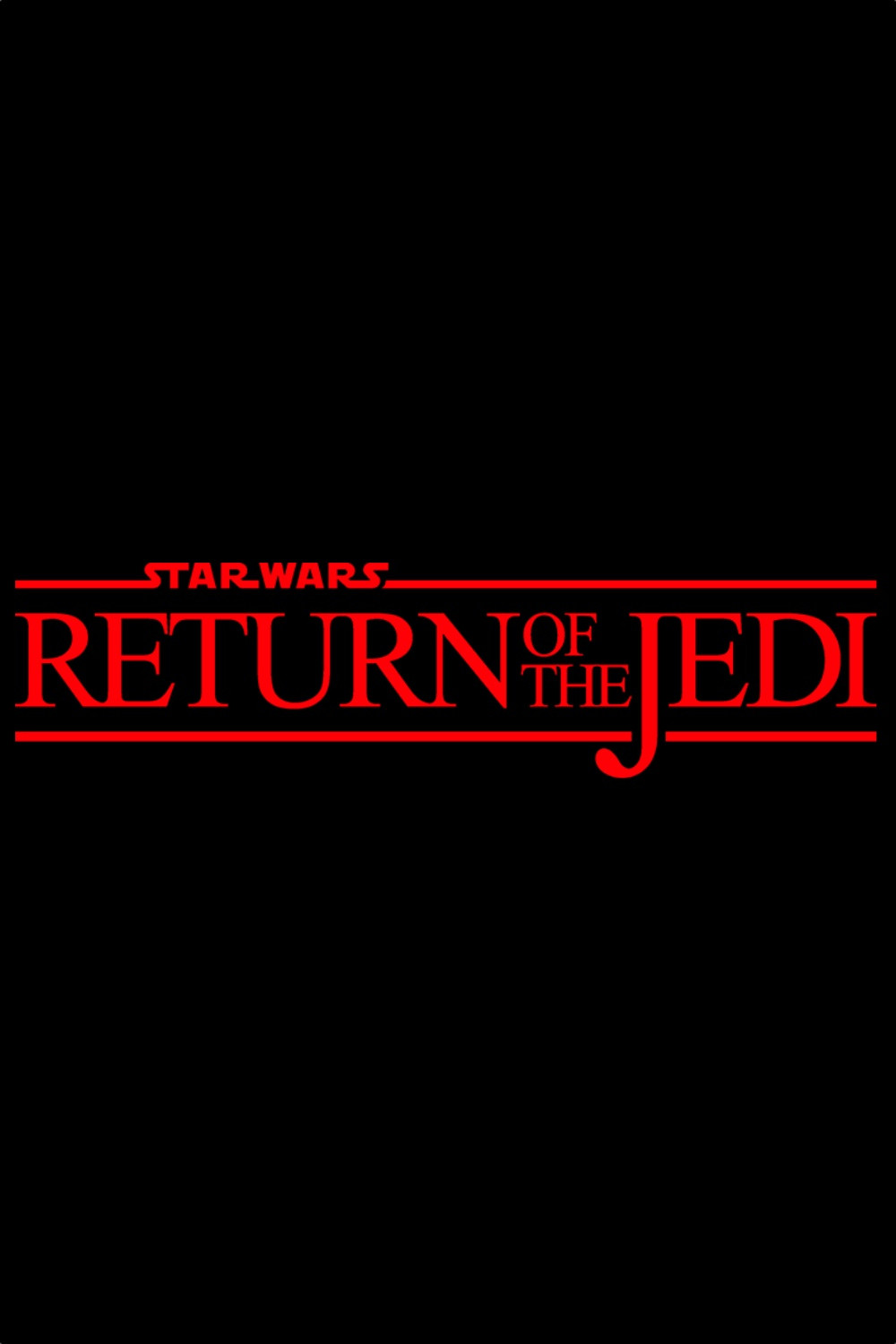Return of the Jedi Movie poster