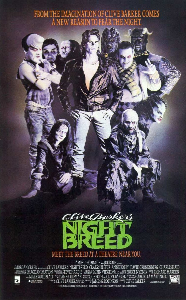 Nightbreed Movie poster